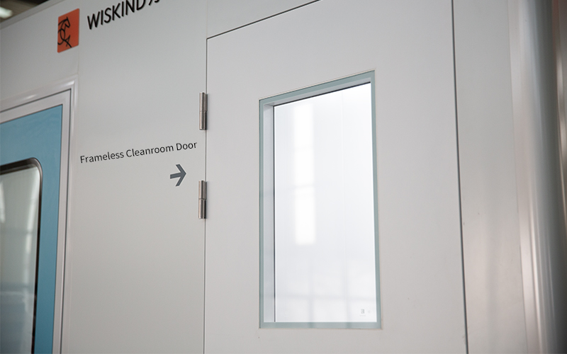 Wiskind Customizable Frameless seal Cleanroom Doors For GMP Requirement With ISO9001 (باللغة الإنجليزية)