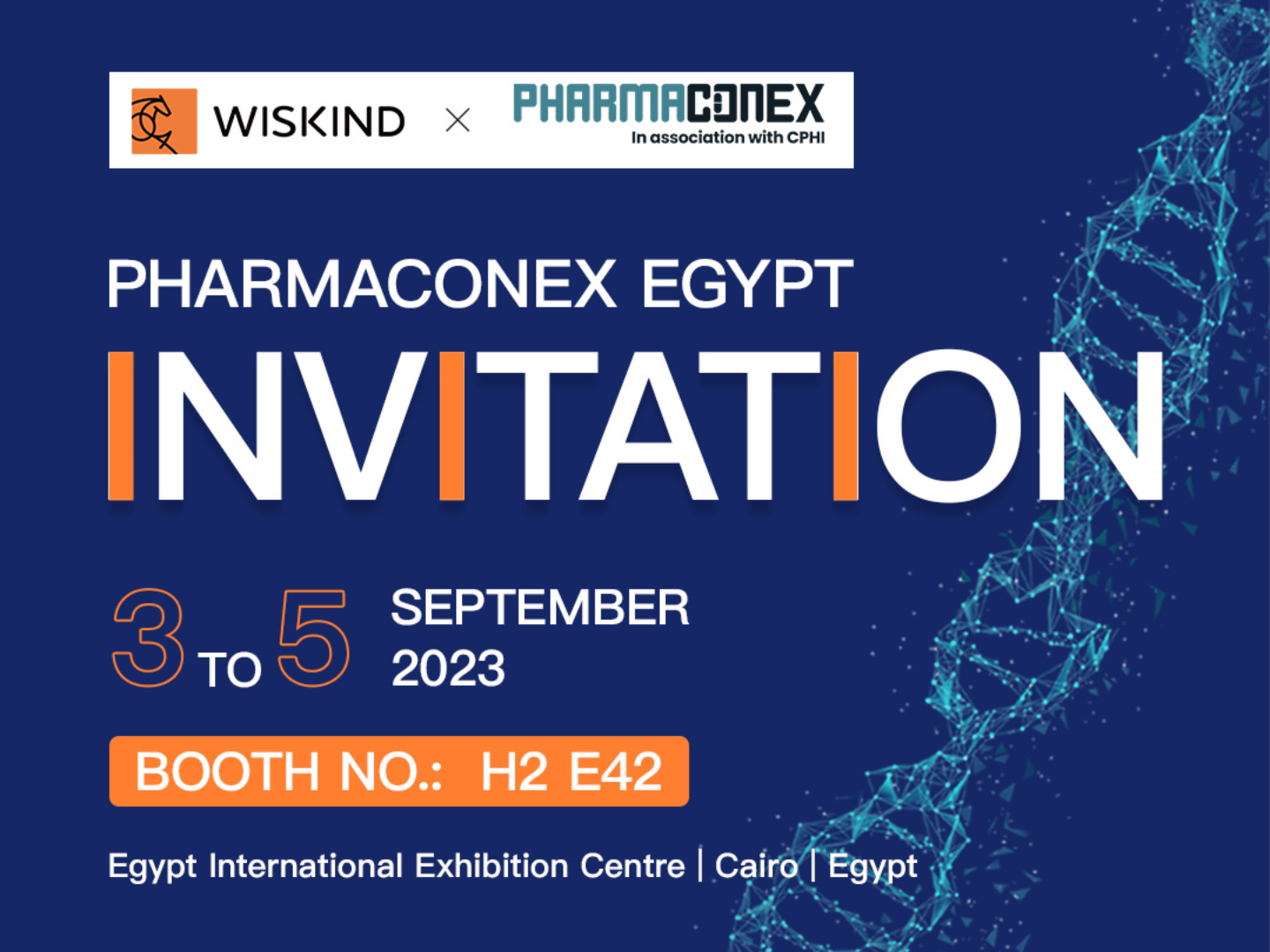Pharmaconex مصر 2023 أن يكون هناك أو يكون مربع!