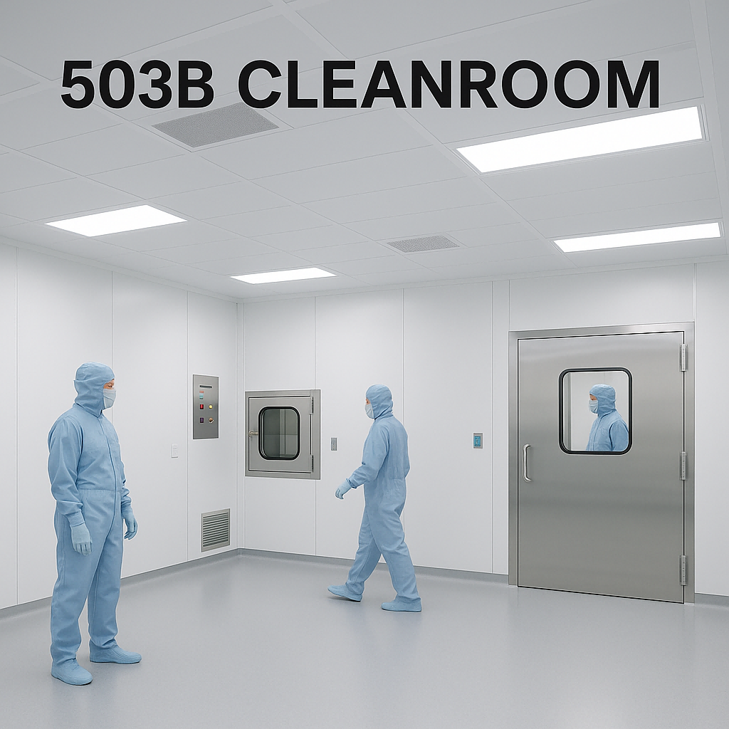 متطلبات غرفة التنظيف الرئيسية لصناعة 503B.