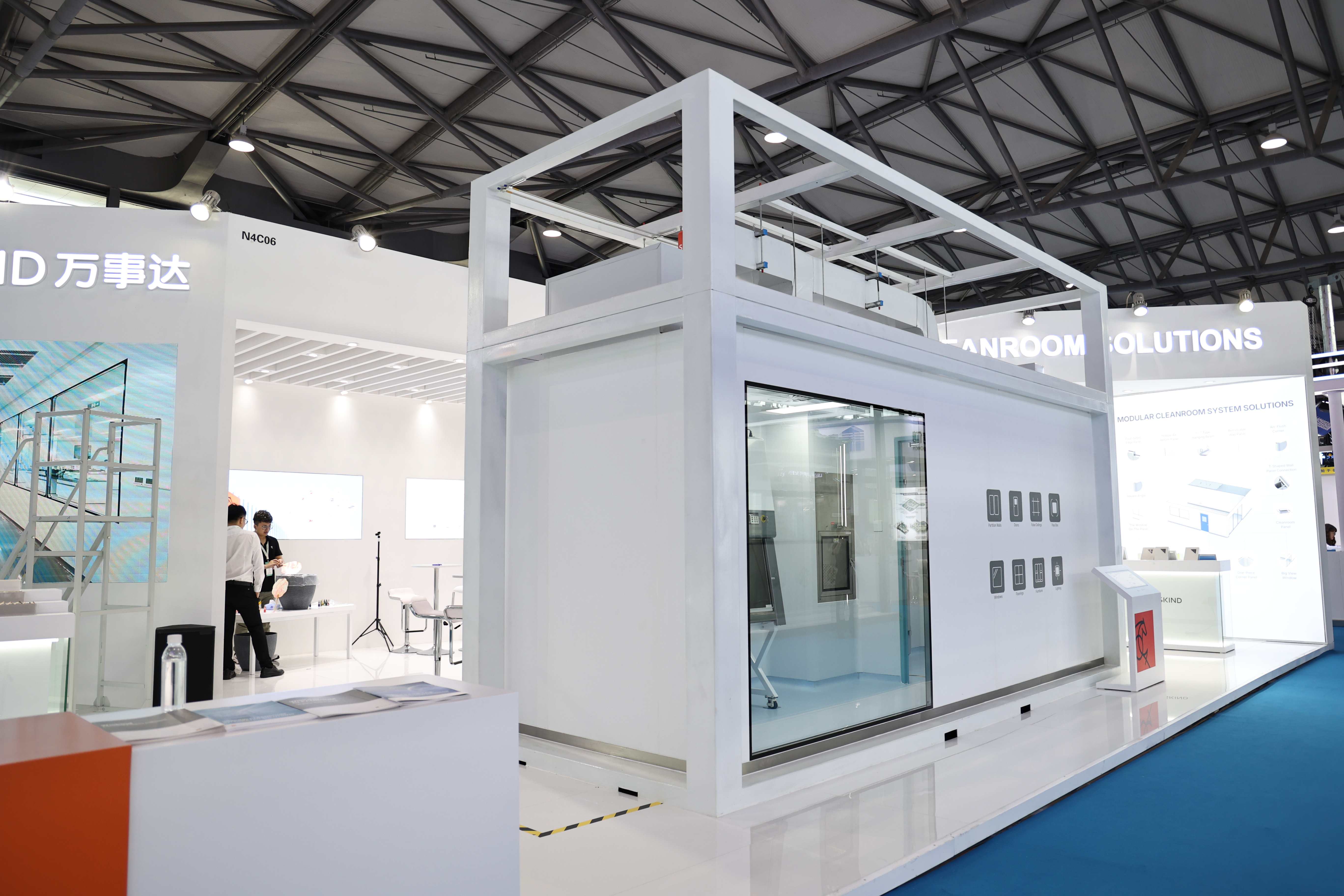Modular Cleanغرف: الخيار الكفأ للتصنيع المتقدم