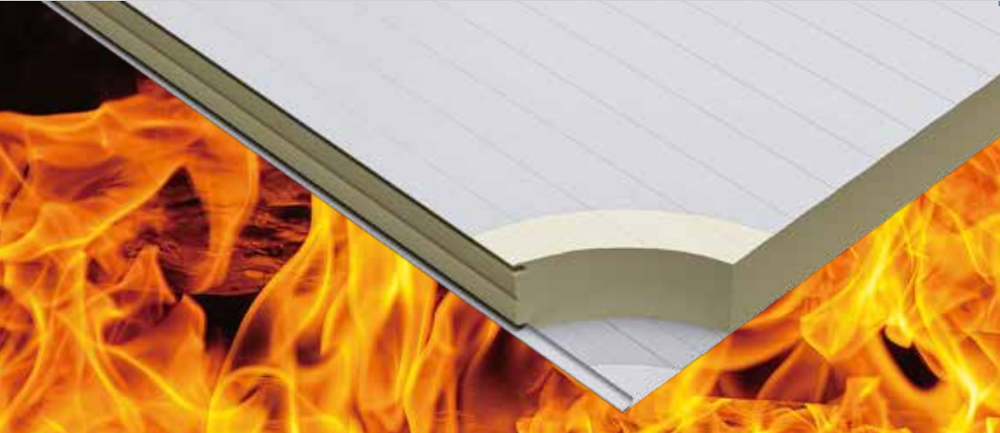 لوحة التخزين الباردة من البولي يوريثان لمثبط اللهب العالي FlameSpar B1.